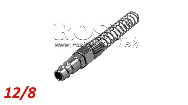 RACCORD RAPIDE PNEUMATIQUE MALE PRINTEMPS 12/8 - DN7.2