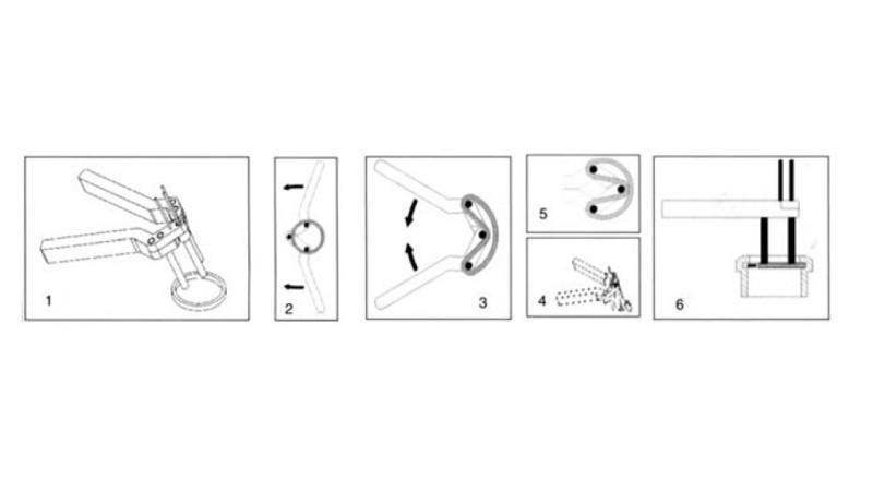 outil pour remplacer les joints hydrauliques