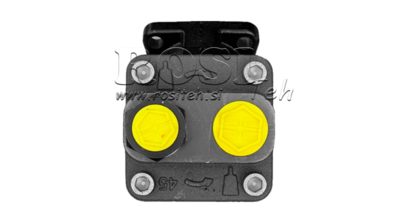 POMPE HYDRAULIQUE EN FONTE 125 CM³ – TYPE “BANANE”