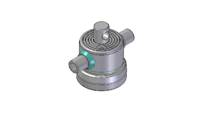 6001F -CYLINDRE TÉLESCOPIQUE STANDARD/HOLE 6 ÉTAPES VOYAGE 450 FI 124