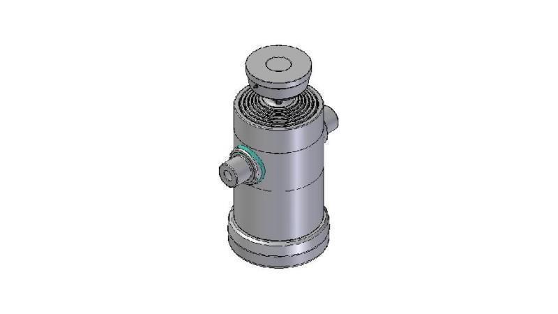 6063S -CYLINDRE TÉLESCOPIQUE STANDARD/BALLE 6 ÉTAPES DÉPLACEMENT 1920 DIAMÈTRE 240