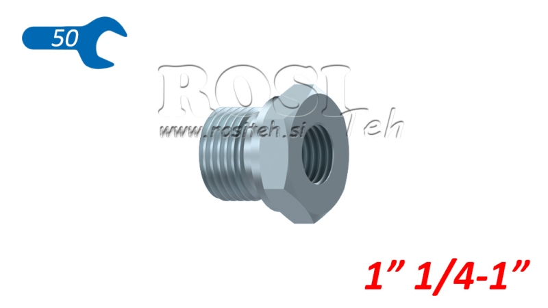 HIDRAVLIČNI ADAPTER MOŠKI-ŽENSKI 1 1/4-1