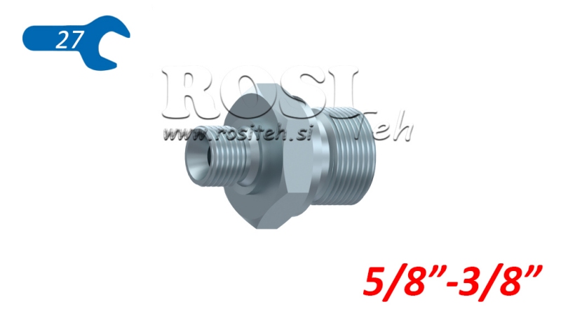 RÉDUCTEUR HYDRAULIQUE BSP 5/8-3/8