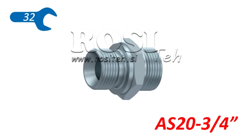 RÉDUCTEUR HYDRAULIQUE (20S) M30X2-BSP3/4