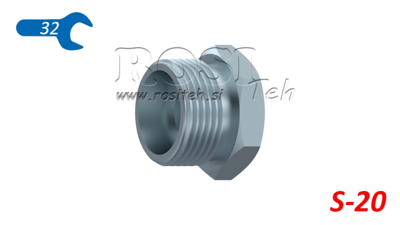 BOUCHON HYDRAULIQUE (20S) M30X2