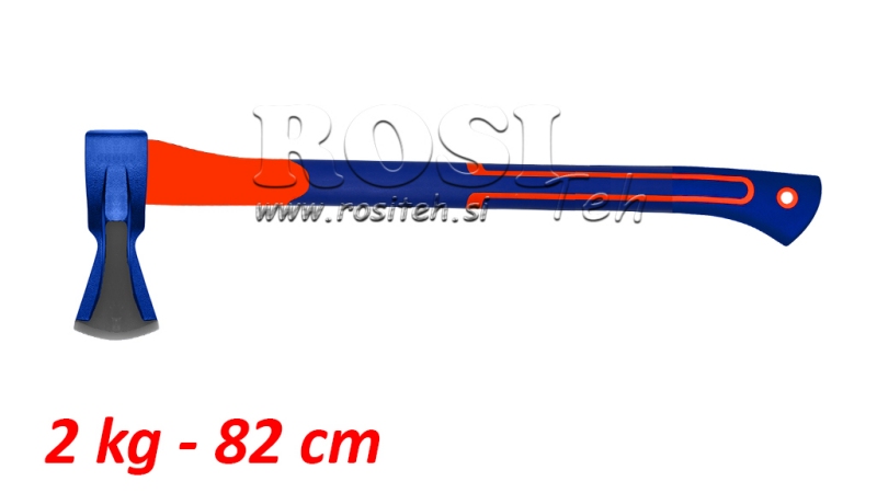 SEKIRA CEPILNA 2 kg CARBON ROČAJ 82 cm