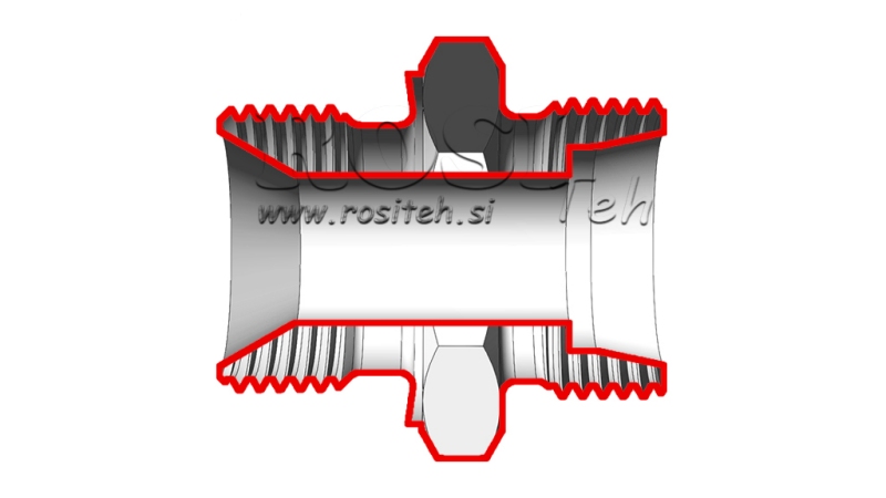 HIDRAVLIČNI DVOVIJAČNIK AL15-BSP3/8