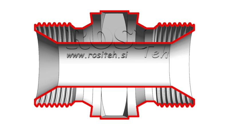 HIDRAVLIČNI DVOVIJAČNIK BSP 1/8