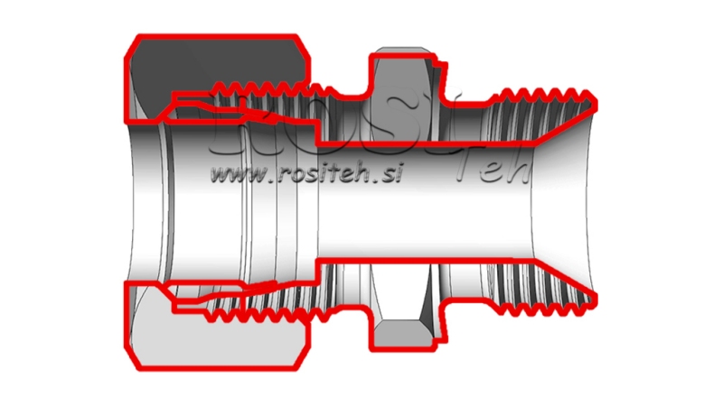 HIDRAVLIČNI DVOVIJAČNIK Z MATICO AS25-BSP1