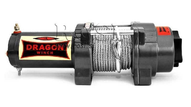 TREUIL ÉLECTRIQUE 12 V DWH 3500 HD - 1588 kg