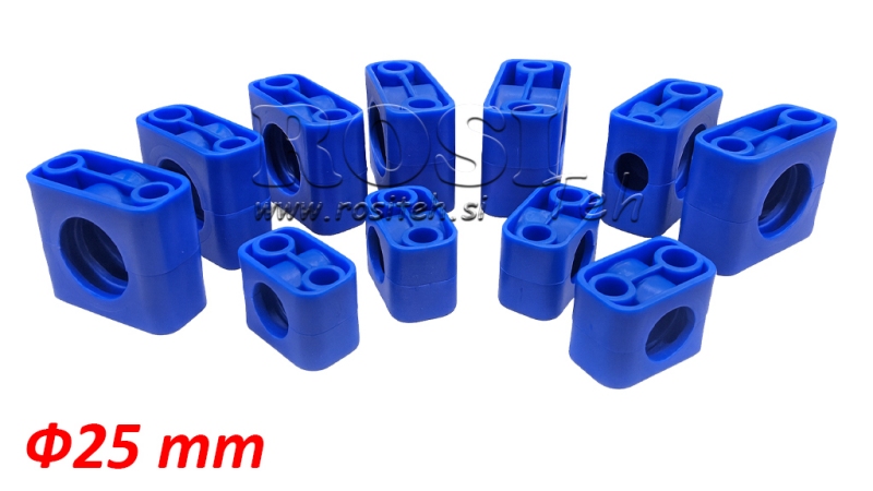 SUPPORT DE DURITE HYDRAULIQUE EMBALLAGE ECO (SANS VIS) 10 ÉTAGES - Φ 25MM