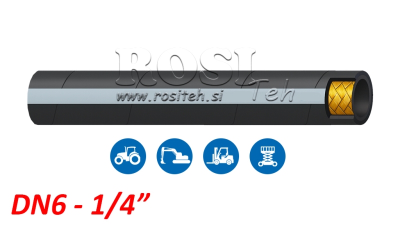 DURITE HYDRAULIQUE DN6 1SN (1/4) 255BAR