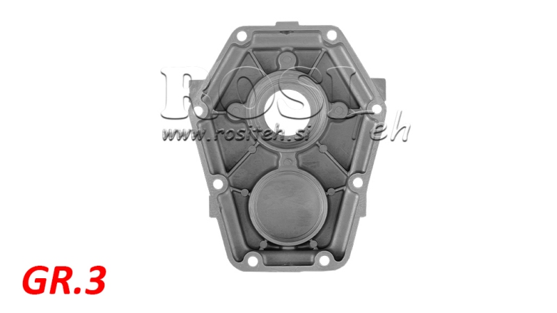 CARTER AVANT POUR BOITIER MULTIPLICATEUR D’UNE POMPE HYDRAULIQUE DE GROUPE 3