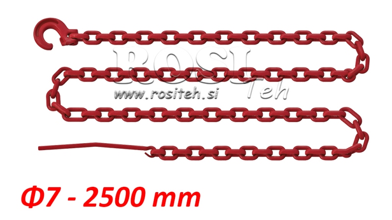 CHAÎNE FORESTIÈRE TAILLE 7-2500MM