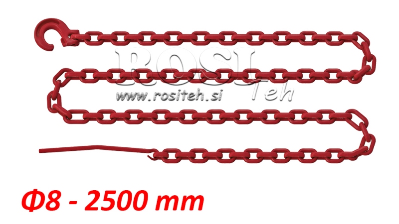 GOZDARSKA VERIGA vel.8-2500mm