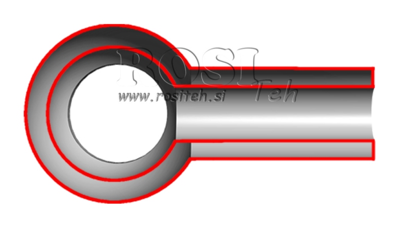 KOVINSKA CEV BANJO 3/8 40mm