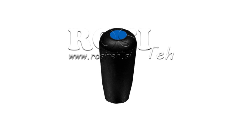 POMMEAU POUR LEVIER DE COMMANDE DE DISTRIBUTEUR HYDRAULIQUE MONOBLOC – Ø 8 MM (MARQUAGE BLEU)