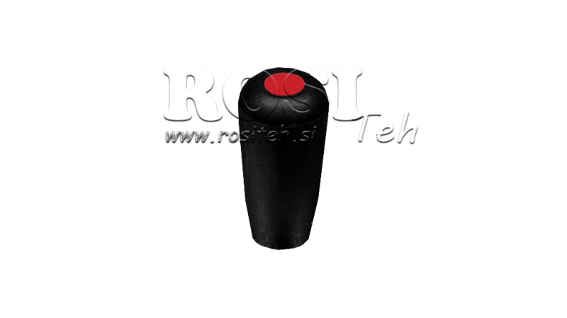 POMMEAU POUR LEVIER DE COMMANDE DE DISTRIBUTEUR HYDRAULIQUE MONOBLOC – Ø 8 MM (MARQUAGE ROUGE)