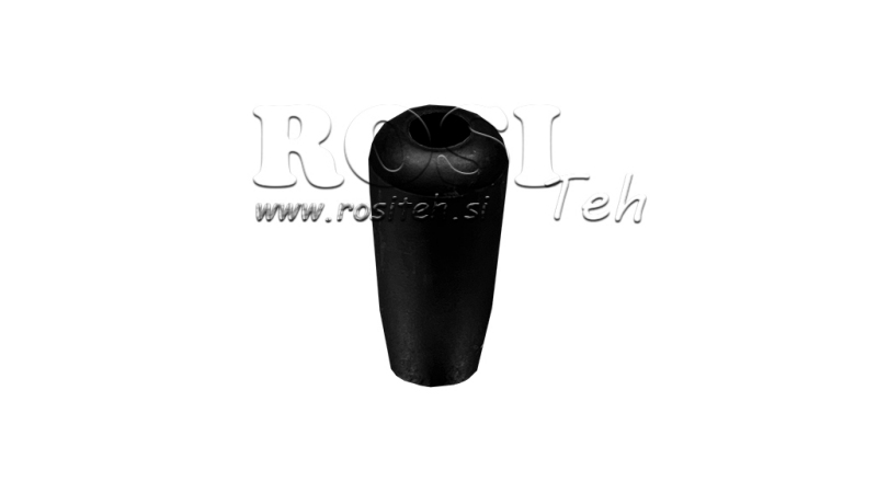 POMMEAU POUR LEVIER DE COMMANDE DE DISTRIBUTEUR HYDRAULIQUE MONOBLOC – Ø 8 MM (MARQUAGE NOIR)