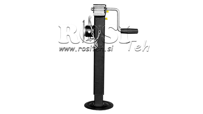 PIED DE SUPPORT FILETÉ AVEC FLANGE 350mm - 1.000kg