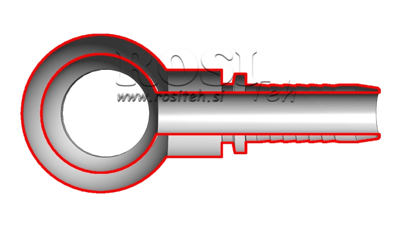 HIDRAVLIČNI PRIKLJUČEK OČESNI DN6-M16x1,5