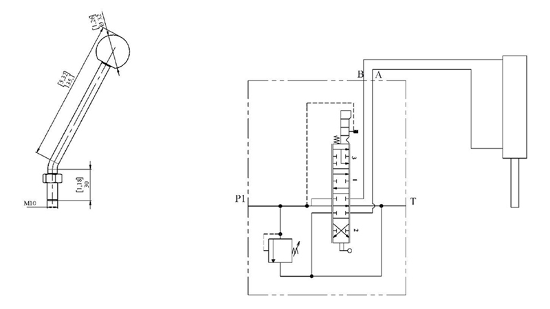 DISTRIBUTEUR FENDEUSE DE BUCHE AUTOMATIQUE A DOUBLE VITESSE -P81 RS