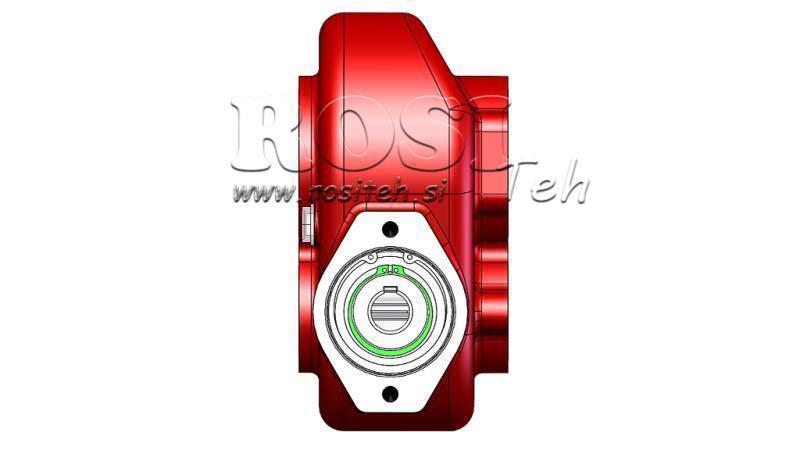 REDUCTEUR – MULTIPLICATEUR RT160 POUR MOTEUR HYDRAULIQUE MP/MR RAPPORT 8.4:1