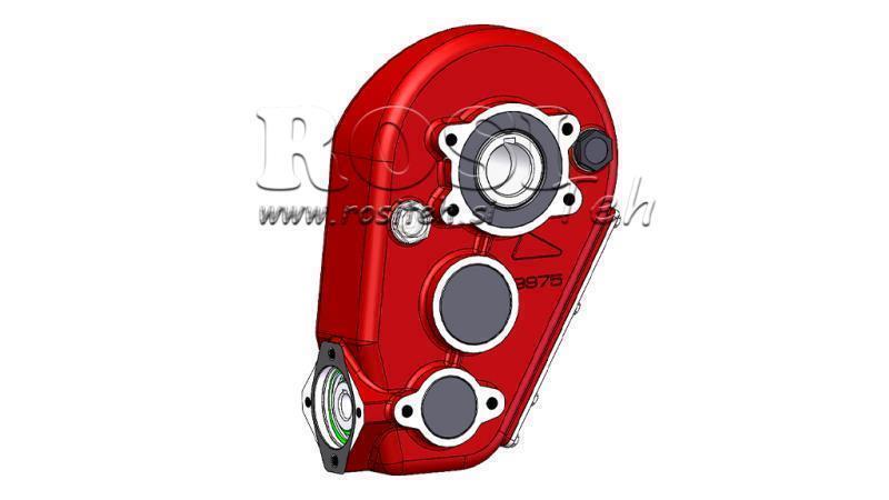 REDUCTEUR – MULTIPLICATEUR RT350 POUR MOTEUR HYDRAULIQUE MP/MR/MS RAPPORT 31.4:1