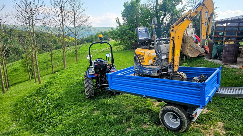 PAGE POUR REMORQUE À BENNE 1,5 MÈTRE - HAUTEUR 600 mm