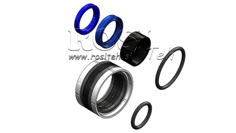 ENSEMBLE / KIT DE JOINTS POUR VÉRIN HYDRAULIQUE 50/25