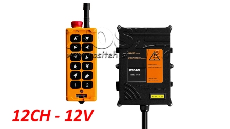 COMMANDER RADIO 12CH - 12V