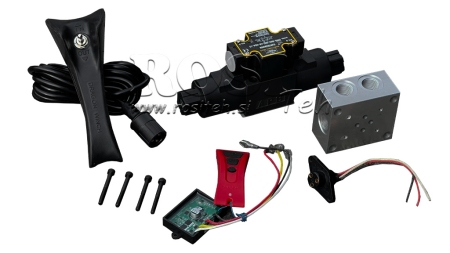ENSEMBLE DE CONTRÔLE POUR TREUIL HYDRAULIQUE DWHI 12000-20000HD