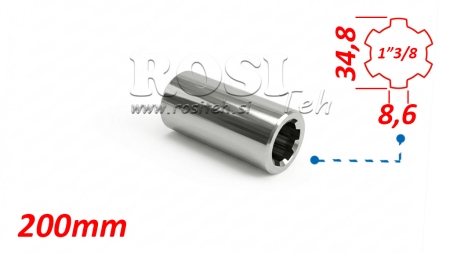 ADAPTATEUR CARDAN BAGUE 1-3/8 (200 mm)