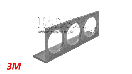 PORTE-COUPLAGE RAPIDE FEMELLE PUSH PULL 3M