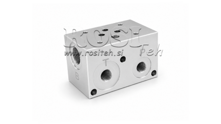 BLOQUE CETOP3 POUR MINI CENTRALE HYDRAULIQUE