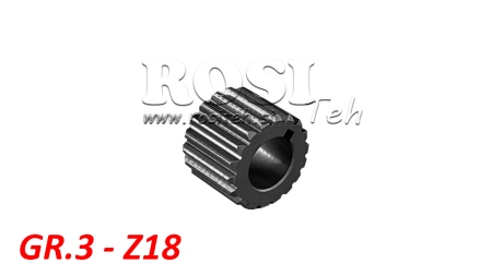 ENGRENAGE PTO POUR POMPE GROUPE 03 Z18