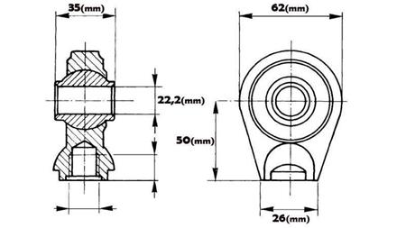 soudage de roulement rond fi 22.2/26