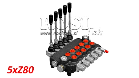 DISTRIBUTEUR HYDRAULIQUE MONOBLOC 5XZ80