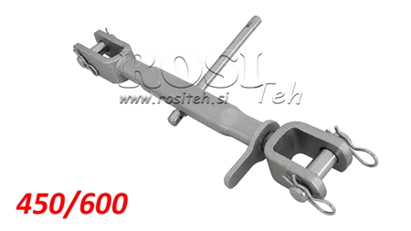 CHANDELLE DE RELEVAGE CHAPE/CHAPE FILETÉE 450/600