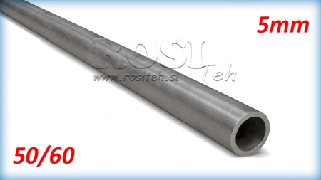 TUBE HONÉ H9 POUR CYLINDRE HYDRAULIQUE 50/60 - 5mm (1000mm)