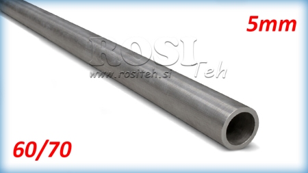 TUBE HONÉ H9 POUR CYLINDRE HYDRAULIQUE 60/70 - 5mm (1000mm)