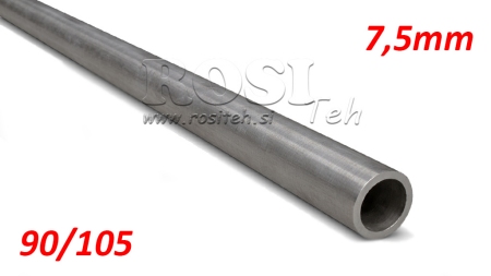 TUBE HONÉ H9 POUR CYLINDRE HYDRAULIQUE 90/105 - 7,5mm (1000mm)