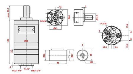 MOTEUR HYDRAULIQUE MM 12.5
