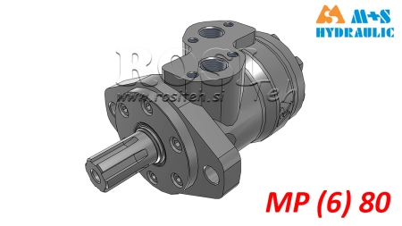 MOTEUR HYDRAULIQUE MP 80 CC - 6 DENTS