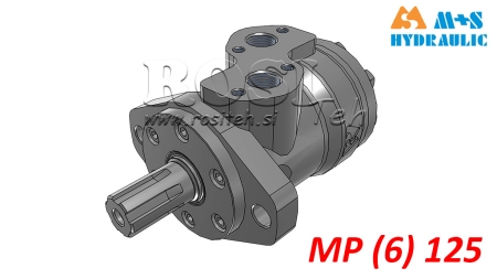 MOTEUR HYDRAULIQUE MP 125 CC - 6 DENTS