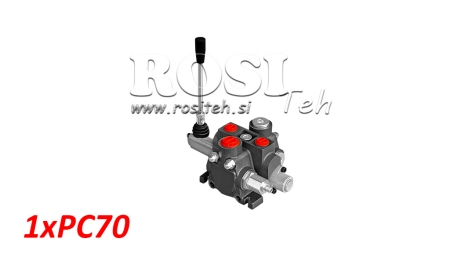 DISTRIBUTEUR HYDRAULIQUE MODULAIRE 1XPC70 - 70 L/MIN