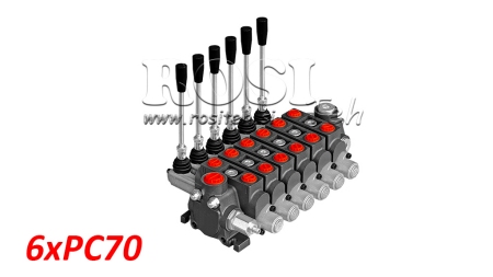 MANUEL DISTRIBUTEUR HYDRAULIQUE SECTIONNEL 6xPC70