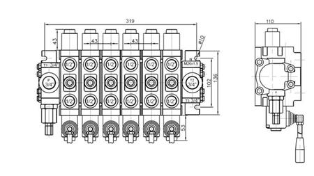 VANNE HYDRAULIQUE 6xPC70