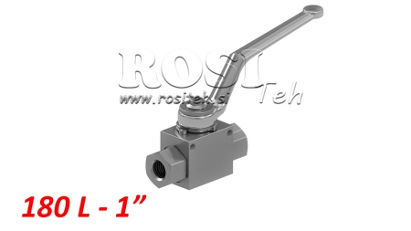 ROBINET A BOISSEAU SPHERIQUE 2 VOIES -RS2- 1