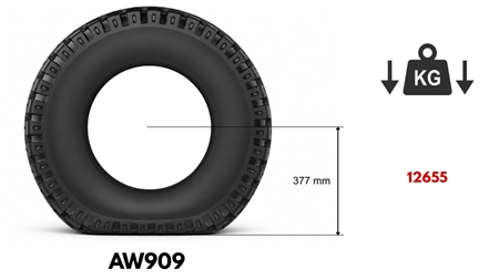15.0/55-17 PNEUMATIQUE AW909 14PL